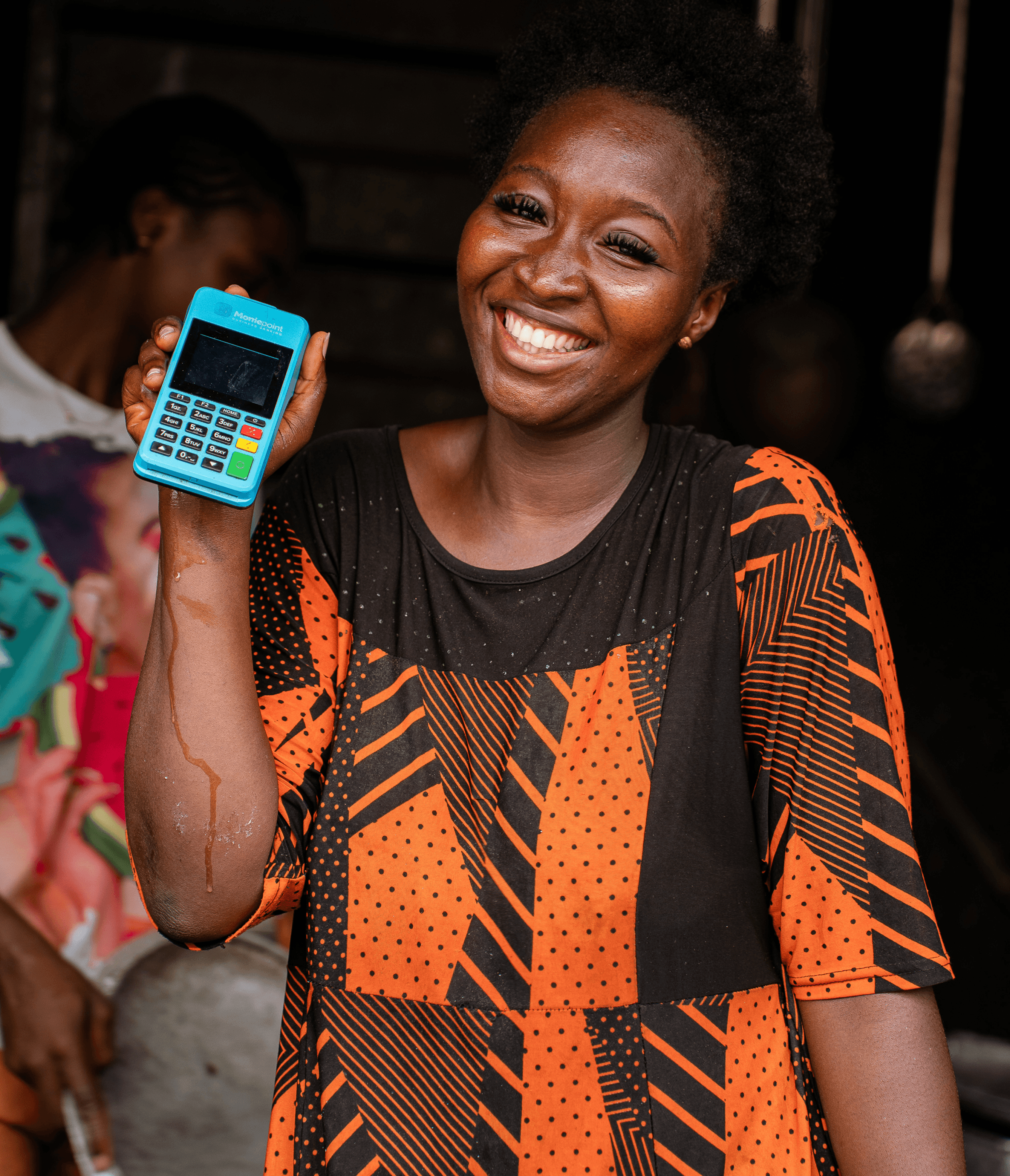 Adaeze, a Moniepoint customer